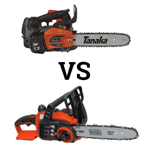 Top Handle vs Rear Handle Chainsaw Types